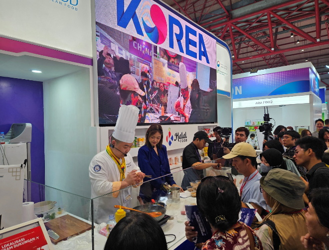 aT, ‘2024 자카르타 국제식품박람회’ 참가..."4200만 달러 수출 상담 성과"