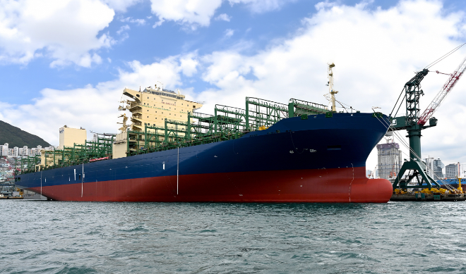 HJ중공업, 7900TEU급 컨선 4척 수주..."올해 8척 확보"