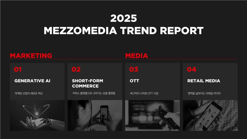 CJ ENM 메조미디어, 2025 트렌드 리포트 발행