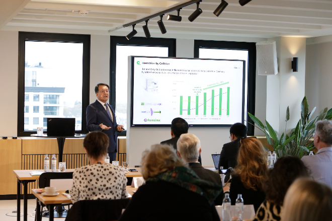 셀트리온, 독일서 미디어 간담회 개최..."스테키마 출시 등 제품 홍보"