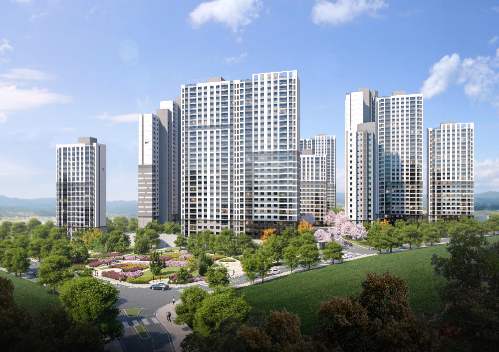 오남역 서희스타힐스 여의재 투시도.(사진=서희건설)