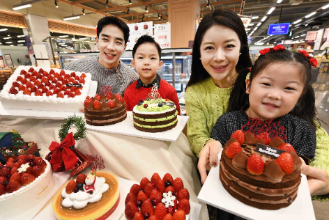 홈플러스 몽블랑제, 크리스마스 케이크 판매