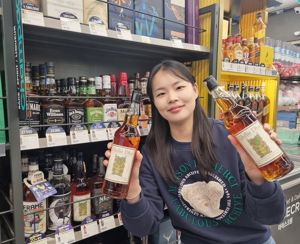 CU 길리듀 위스키, 누적 판매량 5만 개 돌파