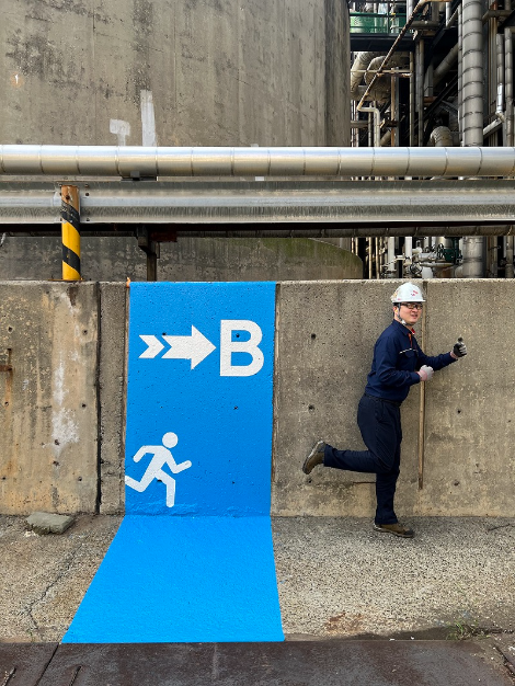 SK에너지, 안전보건공단-한국컬러유니버설디자인협회와 ‘색으로 산재를 잡자’ 캠페인 참여