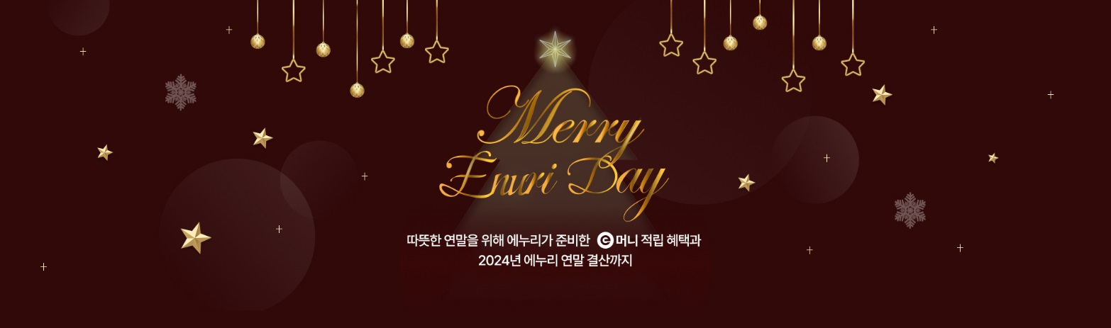 에누리 가격비교, 메리 에누리 데이 진행