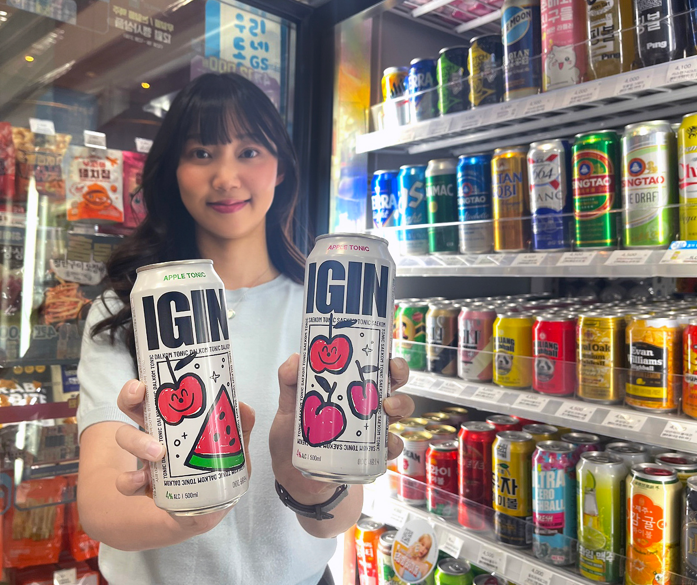 GS25, ‘IGIN 애플토닉’ 선보여