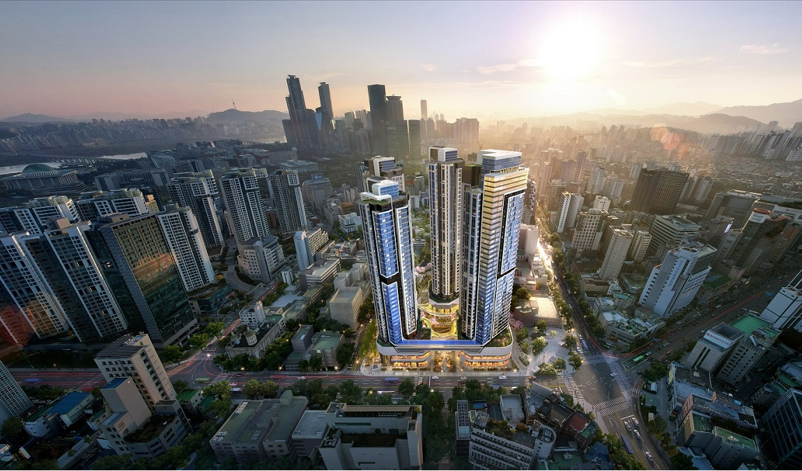 영등포1-11구역 재개발사업 조감도.(사진=대우건설)