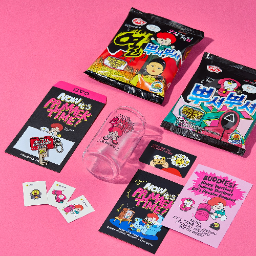 오뚜기, '오징어 게임' 시즌2와 협업한 ‘뿌셔뿌셔’ 2종 선보여