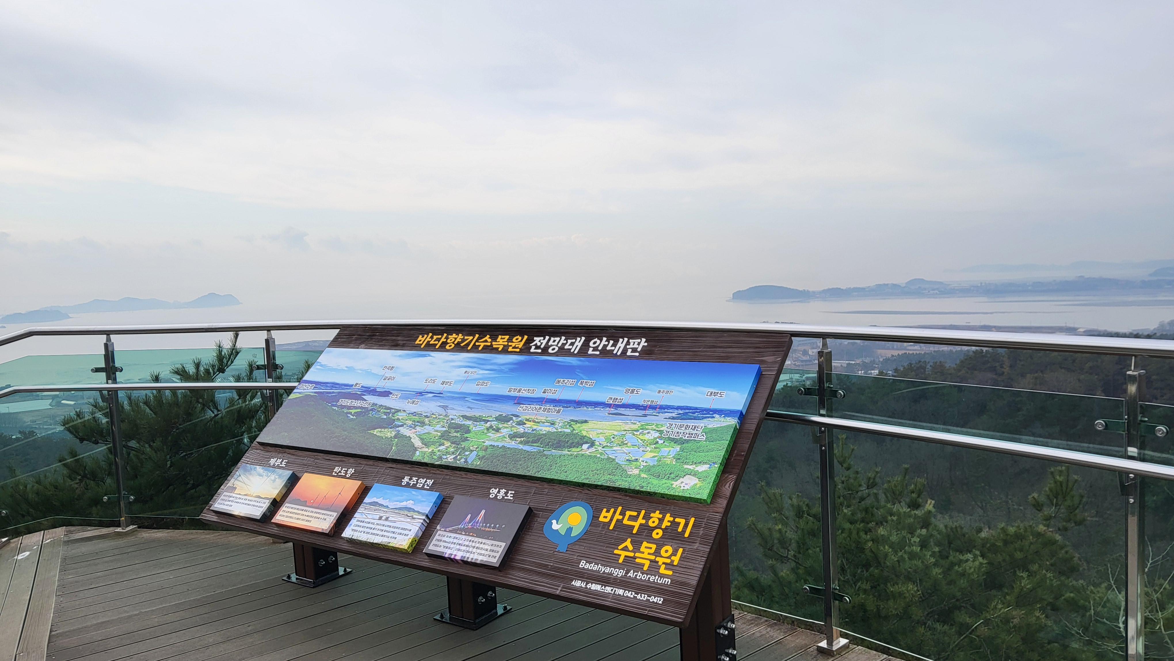 전망대 안내판