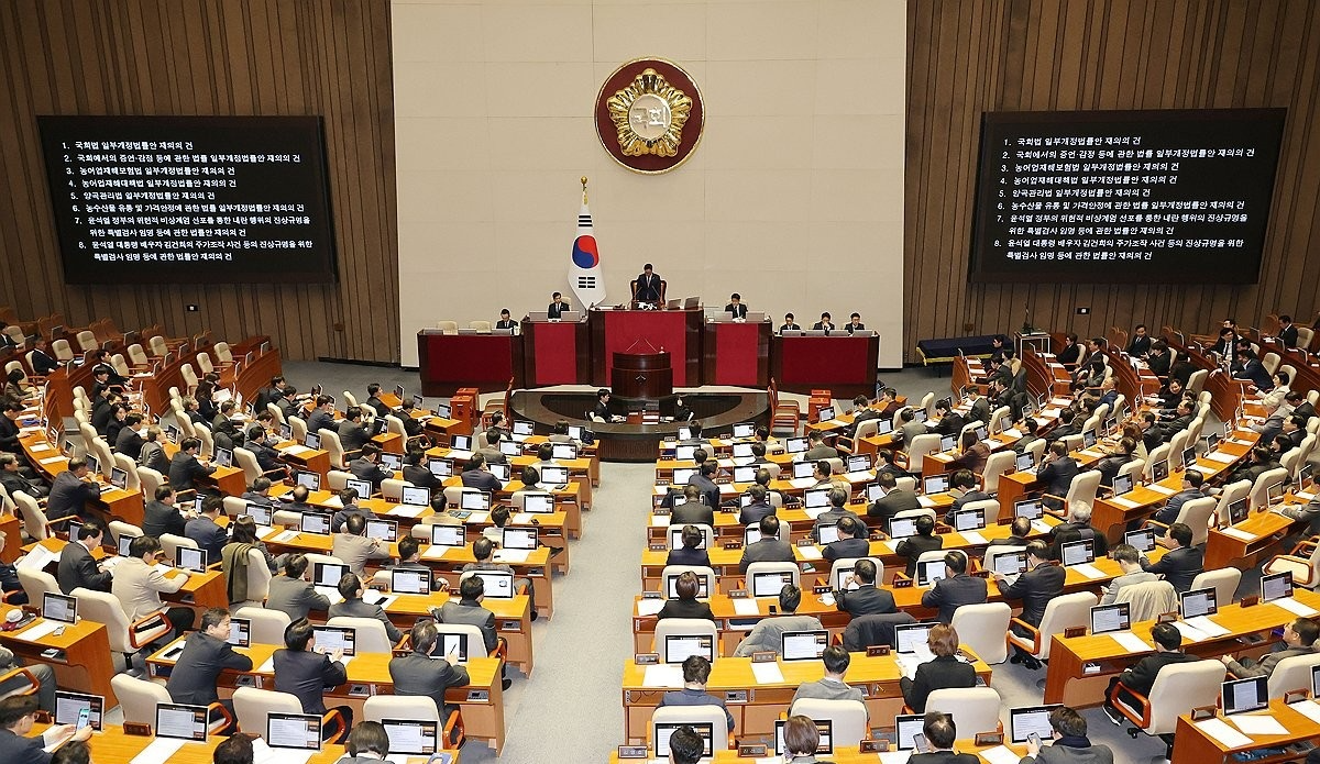 8개 법안이 상정된 국회 본회의(사진=연합뉴스)