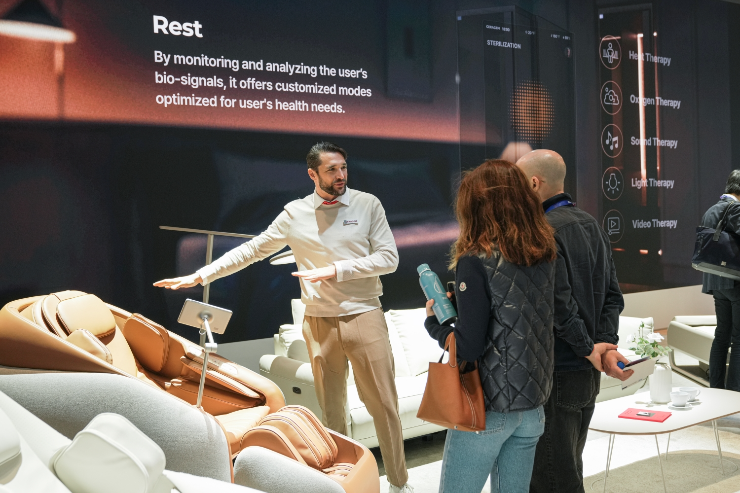 세라젬, CES 2025에서 미래의 집 공개