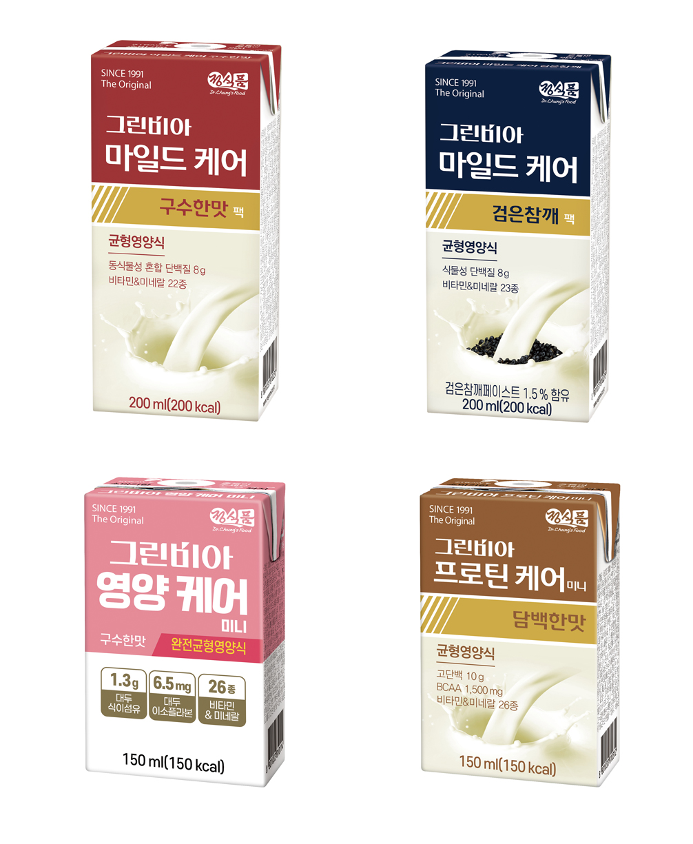 정식품, ‘그린비아’ 신제품 4종 선보여