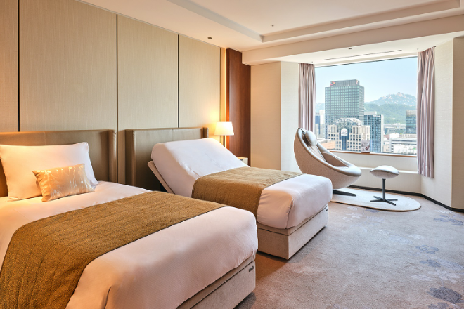 롯데호텔 서울, 웰니스 전용 객실. (사진=롯데호텔 서울)