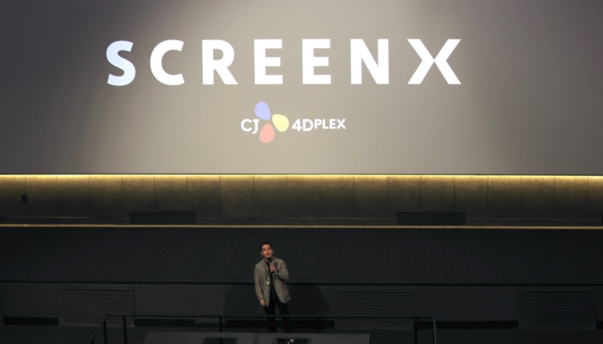 CJ 4DPLEX, 스크린 확장한 ‘4면 SCREENX관’ 도입
