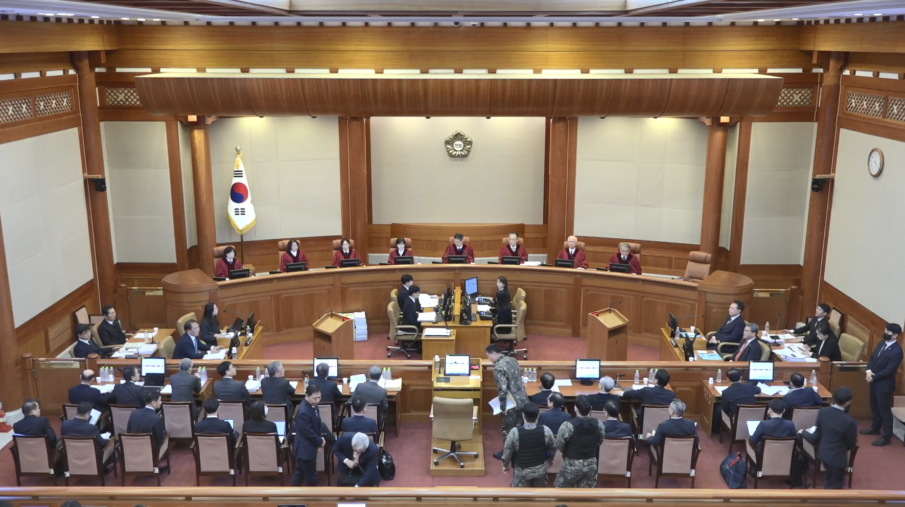 탄핵심판 5차 변론 (사진=연합뉴스)