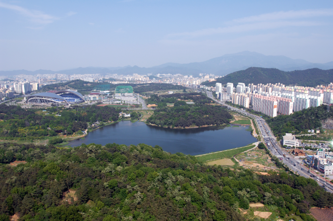 광주 서구 중앙공원 전경 . (사진=광주시)