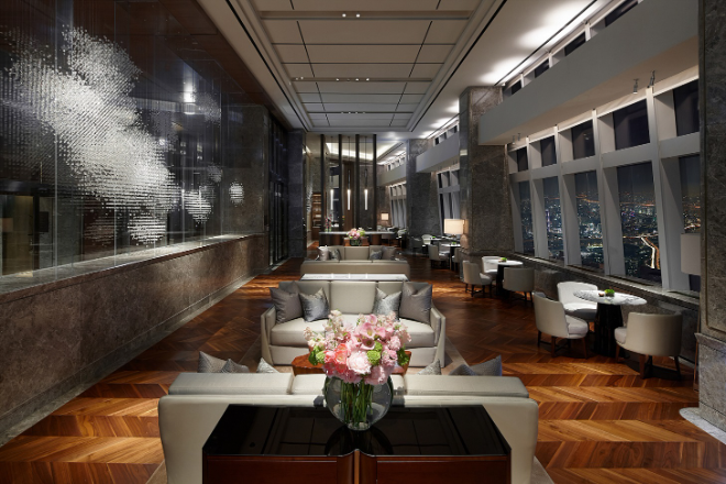 시그니엘 서울, 더 라운지 전경.(사진=시그니엘 서울)