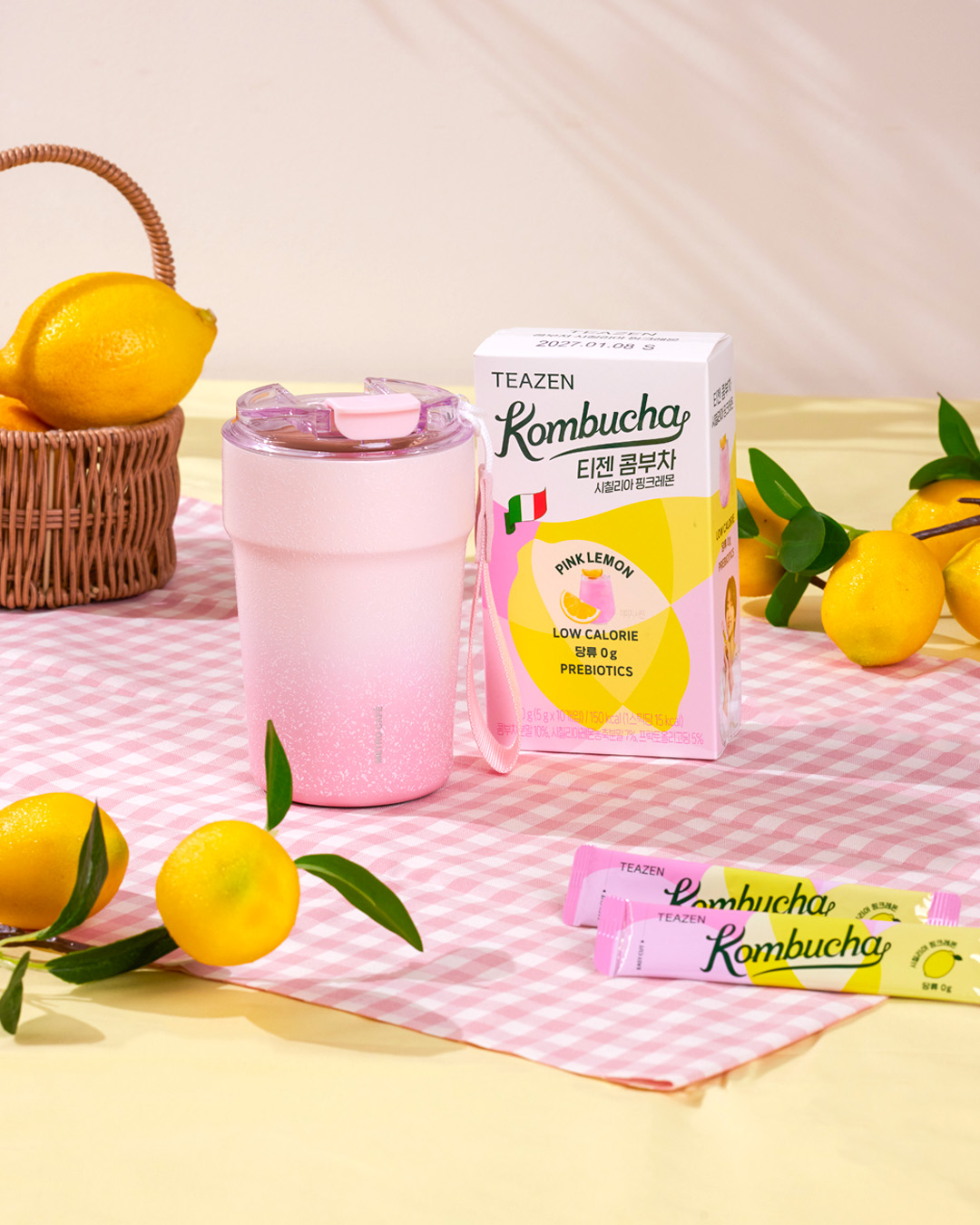 락앤락, ‘메트로 카페 세라믹 텀블러X티젠 콤부차’ 이벤트 실시