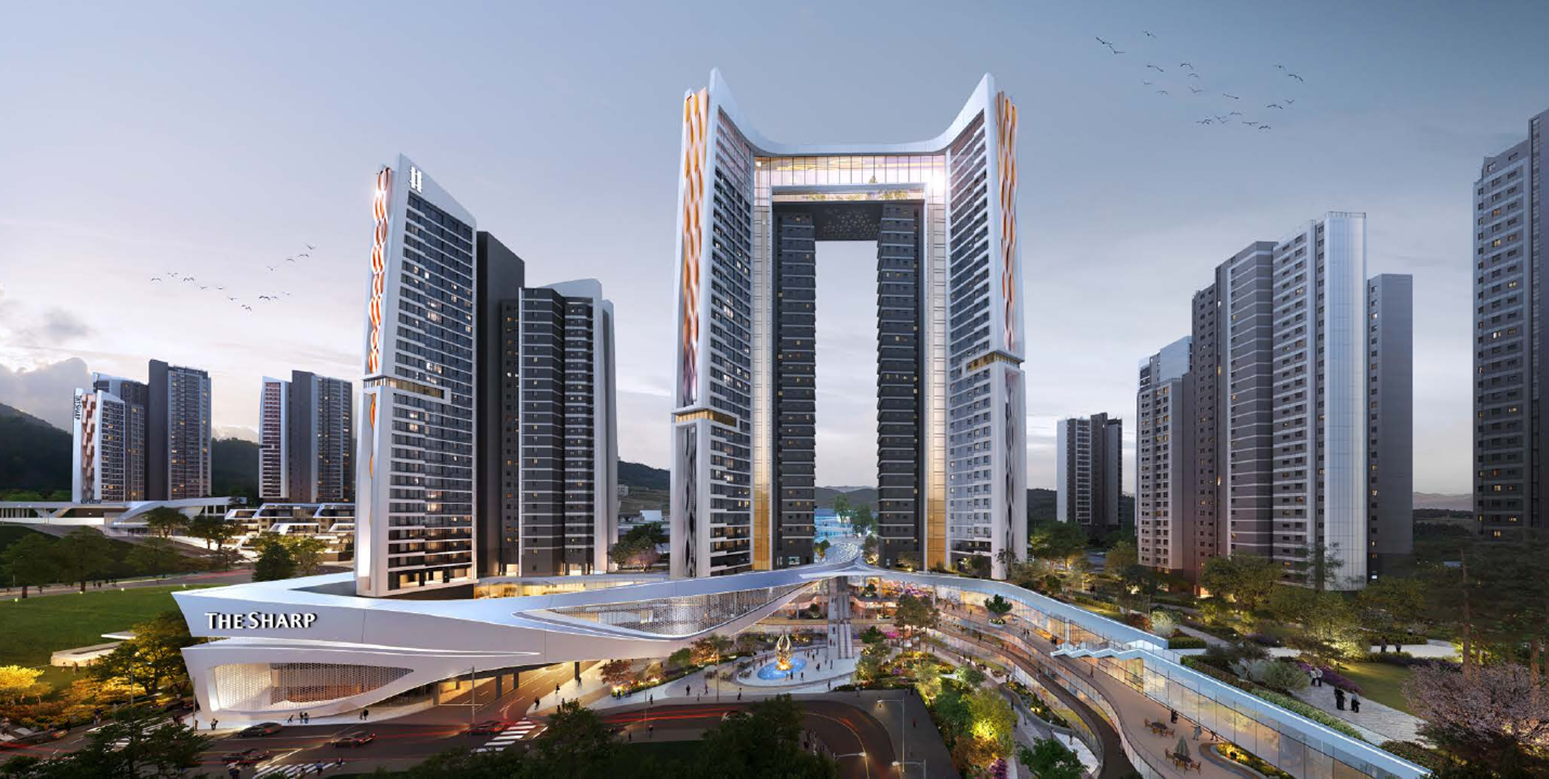 더샵 마스터뷰 투시도.(사진=포스코이앤씨)