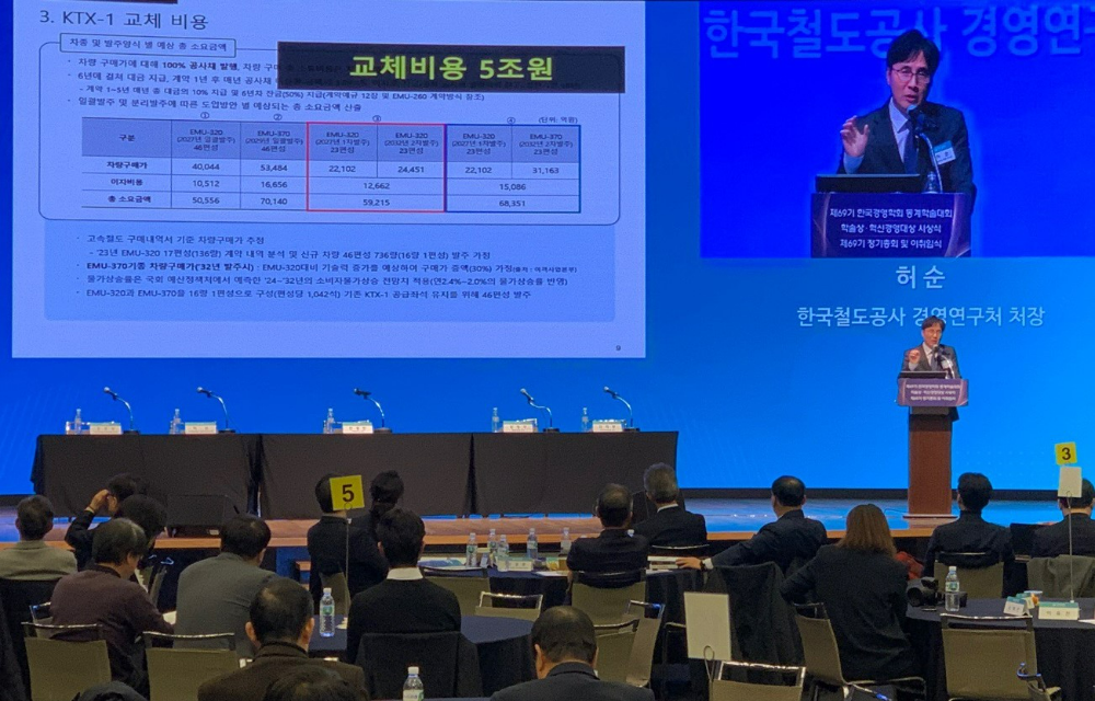 한국철도공사(코레일)가 19일 대한상공회의소 국제회의장에서 열린 한국경영학회 동계학술대회에 참여했다.(사진=코레일)