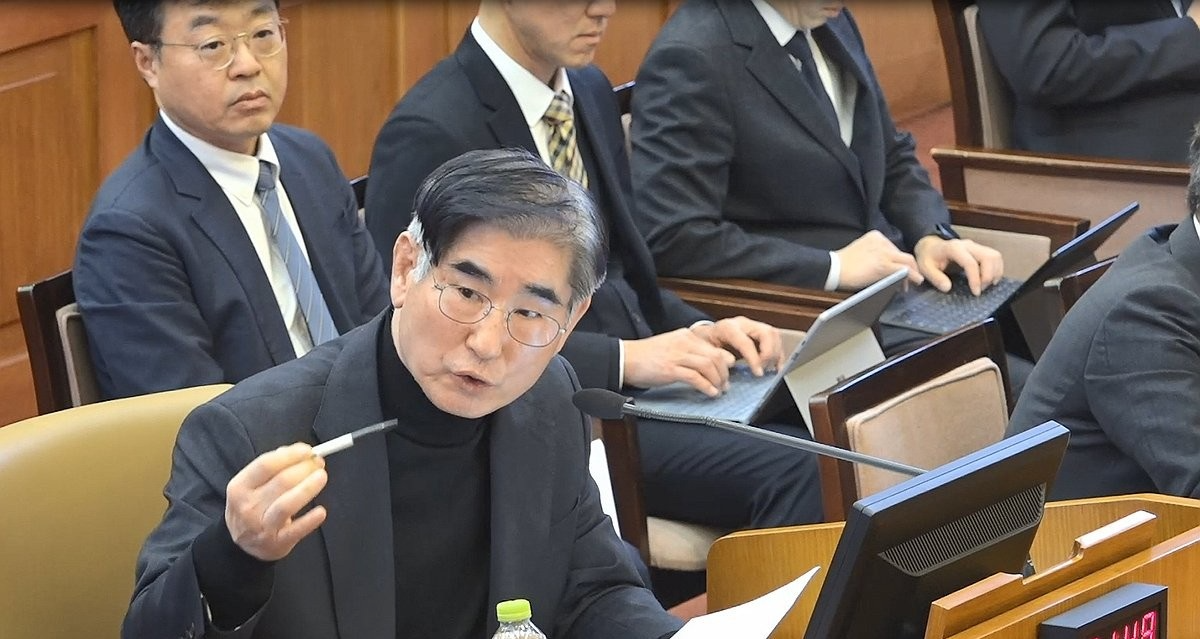 탄핵심판 4차변론 증인 출석한 김용현 전 국방장관(사진=연합뉴스)