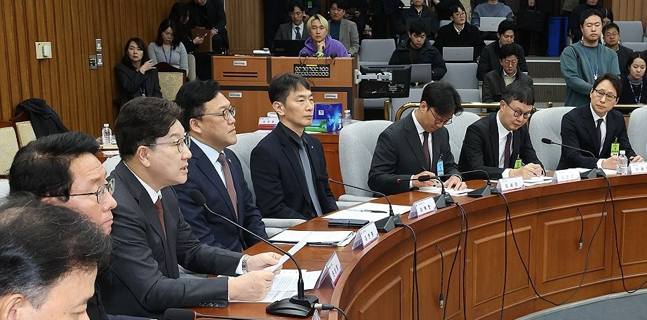 가상자산시장 관련 민당정 간담회에서 발언하는 권성동 원내대표(사진=연합뉴스)