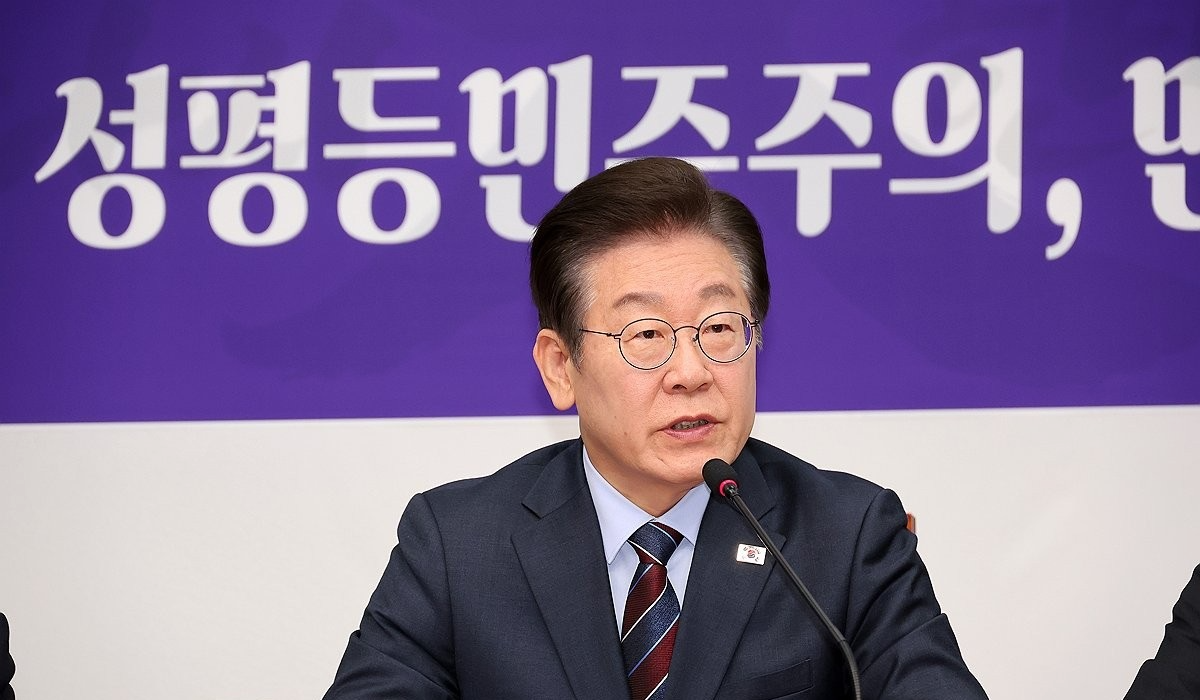 최고위에서 발언하는 이재명 대표(사진=연합뉴스)