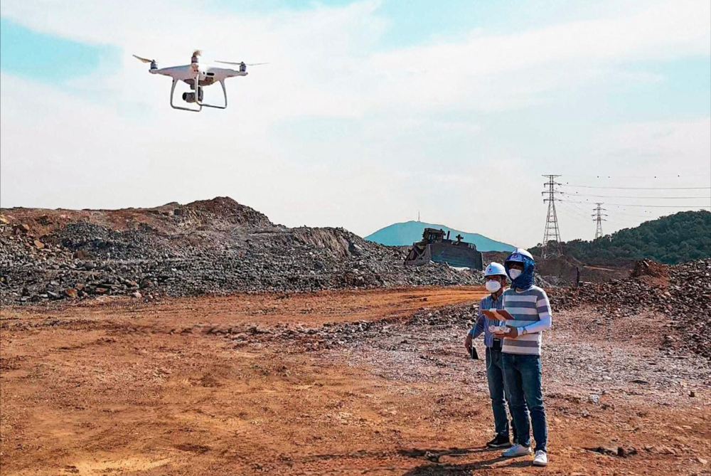 호반건설이 드론을 활용해 건설 산업의 경쟁력을 한층 강화하고 있다.(사진=호반건설)