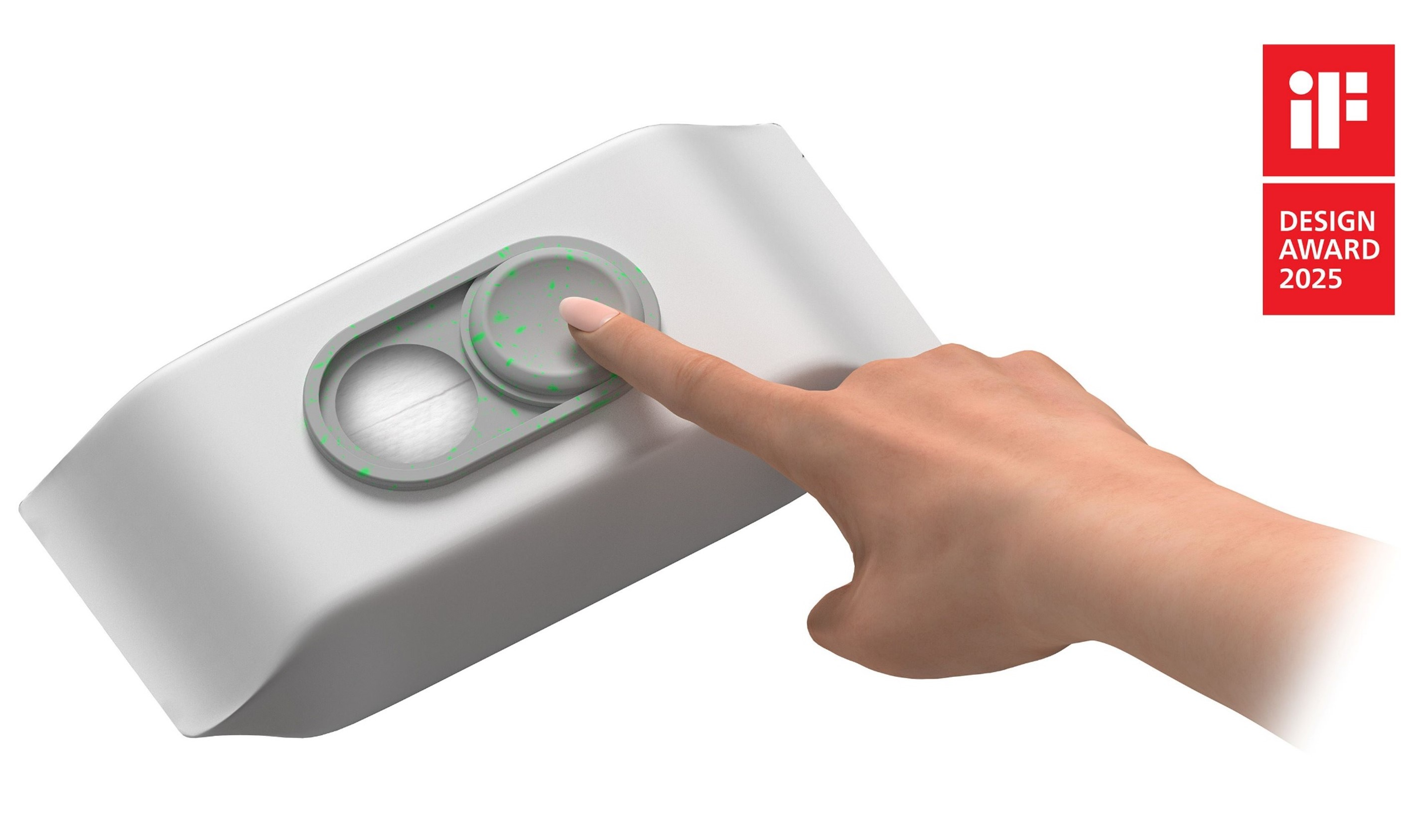 유한킴벌리, 좌우로 여닫는 물티슈로 ‘2025 iF 디자인 어워드’ 수상