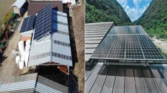 태양광 설치 사진