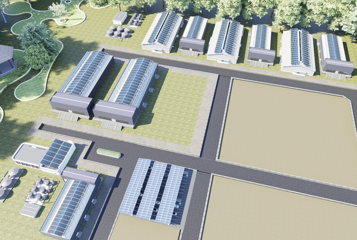 스마트양식 클러스터 조감도