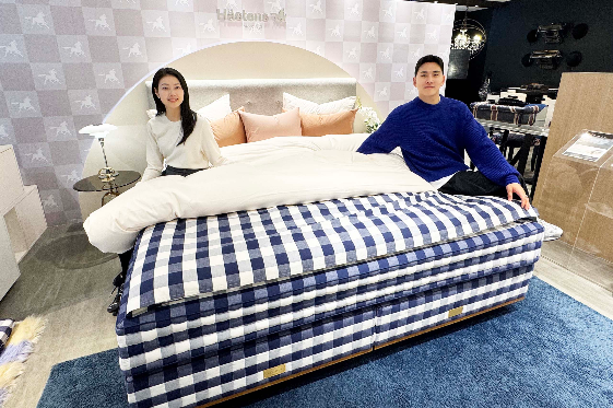 갤러리아百, 침대 브랜드 ‘해스텐스’ 최상급 모델 ‘비비더스’ 선보여