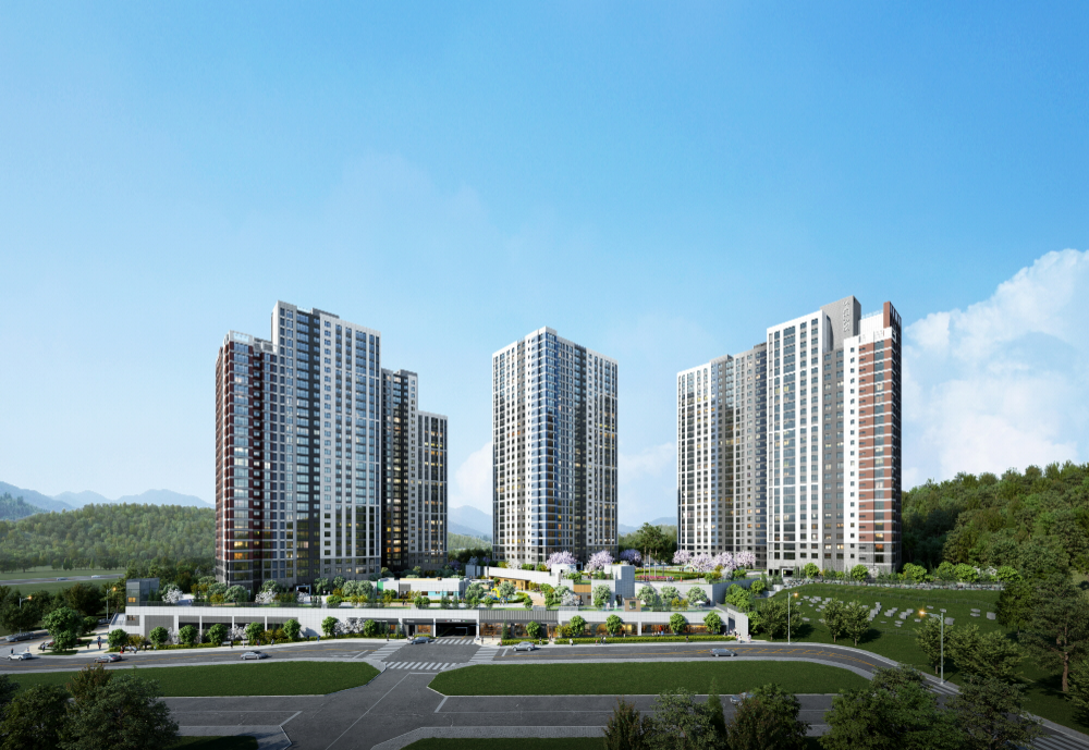 원주역 중흥S-클래스 투시도.(사진=중흥토건)