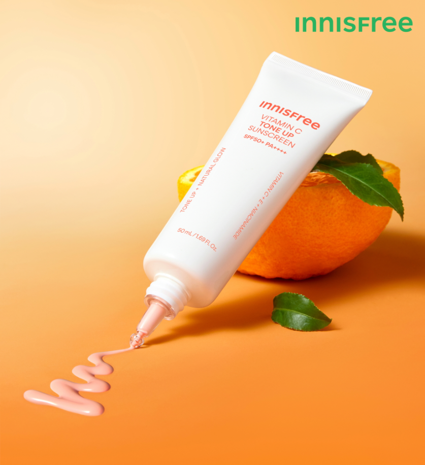 이니스프리, 비타민C 잡티 톤업 선크림 선보여
