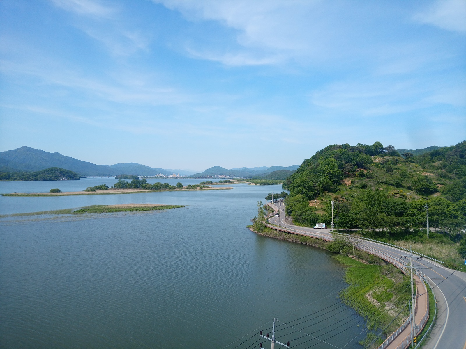 팔당호 전경