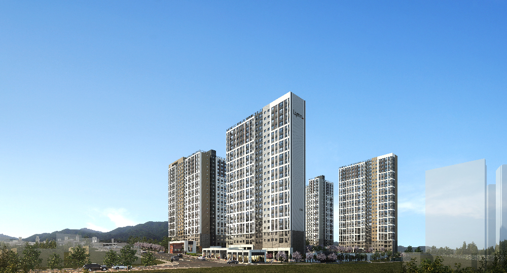 부산 장안지구 우미 린 프리미어 투시도