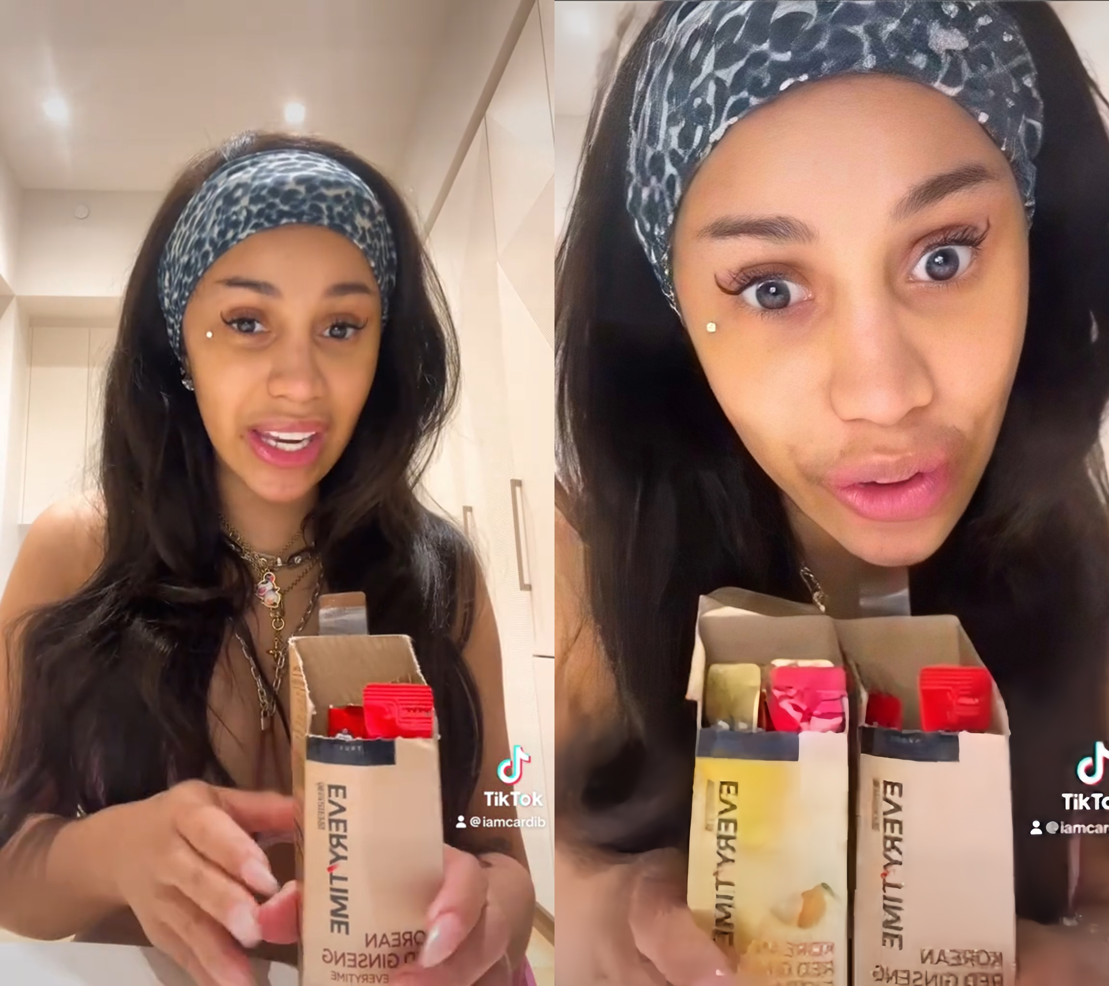 래퍼 카디비 ‘정관장 에브리타임’ 섭취 영상 조회수 100만회 돌파