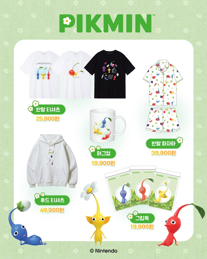 이랜드 스파오, ‘피크민’ 협업 상품 선보여