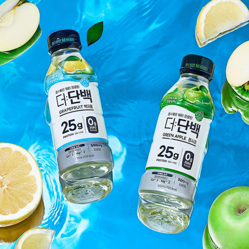 빙그레, ‘더:단백 워터프로틴 청사과, 백자몽’ 선보여