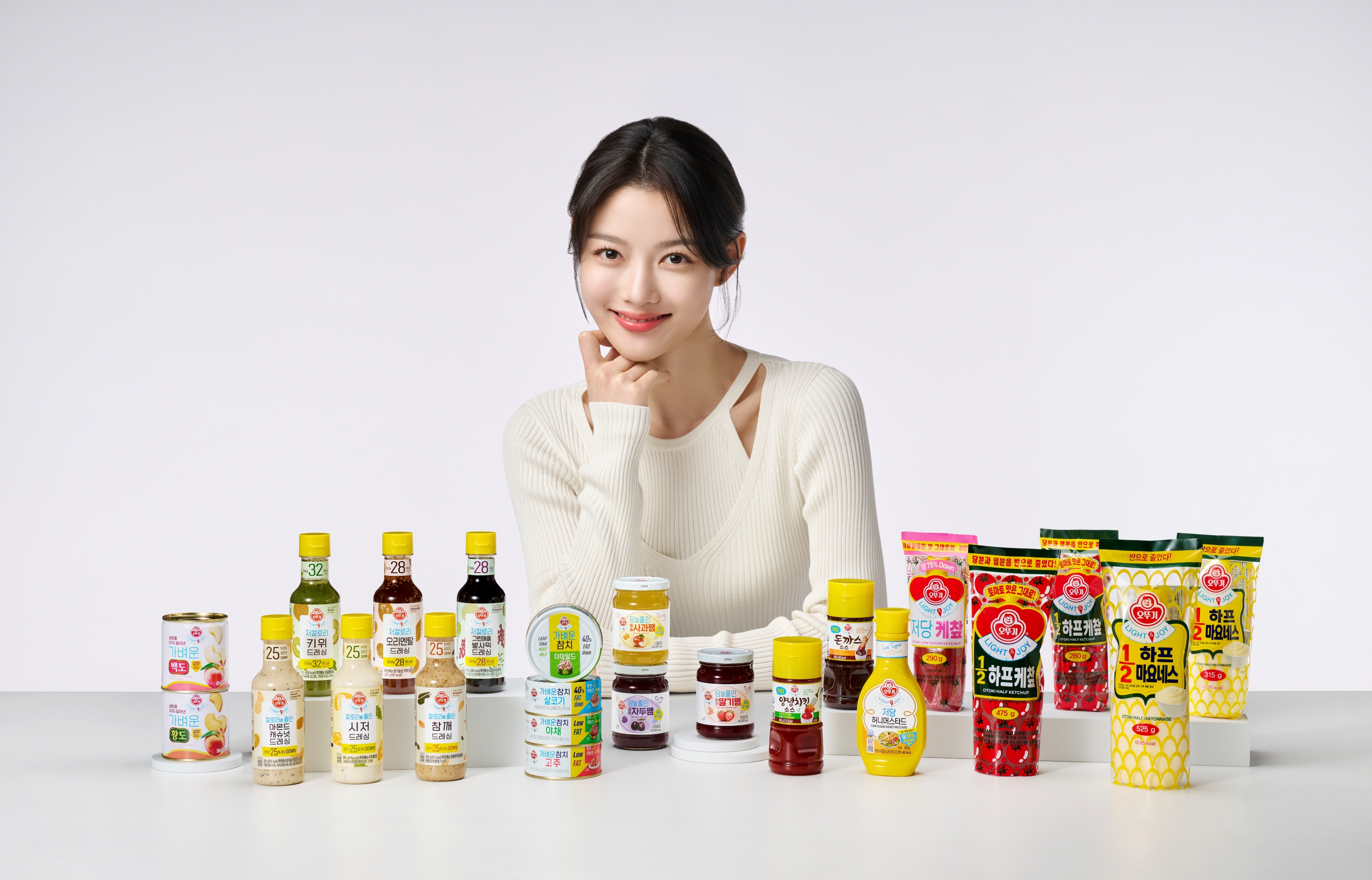 ㈜오뚜기, 저당·저칼로리·저지방 브랜드 'LIGHT&JOY' 선보여