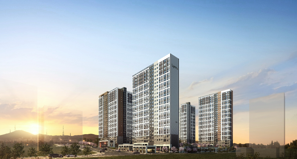 부산 장안지구 우미 린 프리미어 투시도