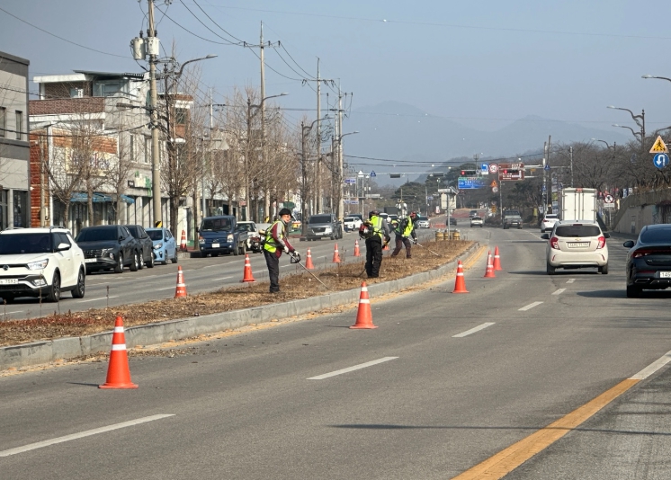 춘향제 대비 녹지환경 정비 한창