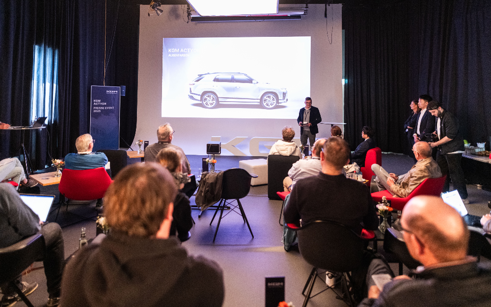 KGM은 지난 2월 독일에서 대규모 딜러 콘퍼런스를 가진데 이어 기자단과 인플루언서를 초청해 액티언을 론칭하고 시승 행사를 갖는 등 독일시장 공략 가속화에 나섰다.(사진=KGM)