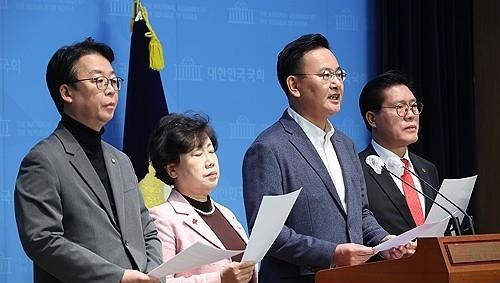 국회 법제사법위원회 국민의힘 소속 의원들(사진=연합뉴스)