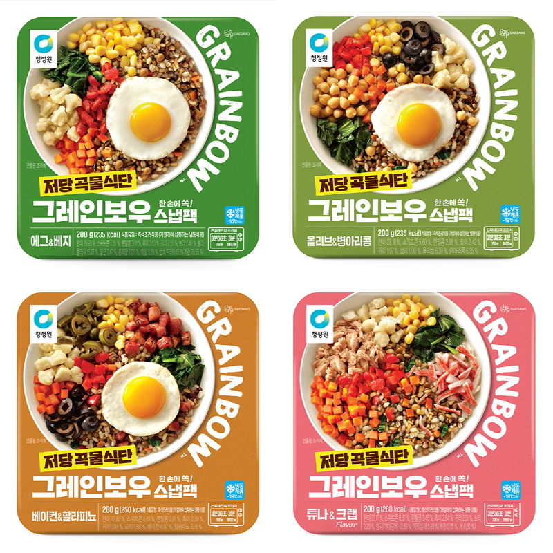 대상㈜ 청정원, ‘그레인보우’ 신제품 4종 선보여
