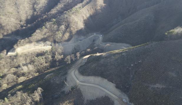 차동리 간선임도 전경