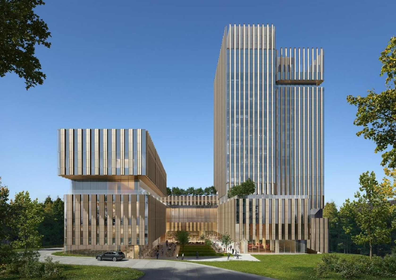 서울 중구 장충동에 들어설 ‘서울 장충동 플래그십 호텔’ 조감도.(사진=DL이앤씨)