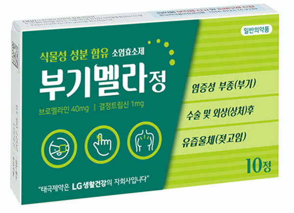 태극제약, 소염효소제 ‘부기멜라정’ 출시