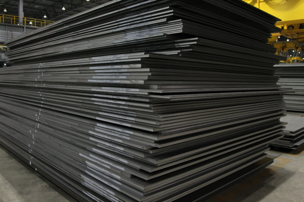 현대제철 당진제철소에서 생산되는 후판.(사진=현대제철)