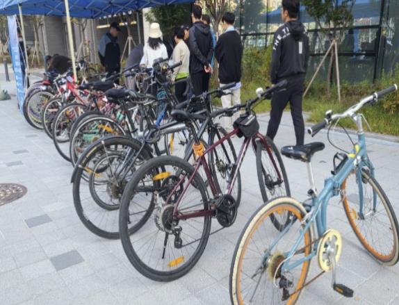 2024년 찾아가는 자전거 수리센터 운영 사진